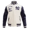 New York Yankees Retro Classic Wool & Leather Varsity Jacket