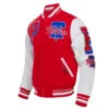 Philadelphia Phillies Mashup Red & White Varsity Jacket