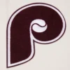 Philadelphia Phillies Retro Classic Wool & Leather Varsity Jacket - Image 5