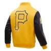 Pittsburgh Pirates Hometown Wool & Leather Varsity Jacket - Image 3