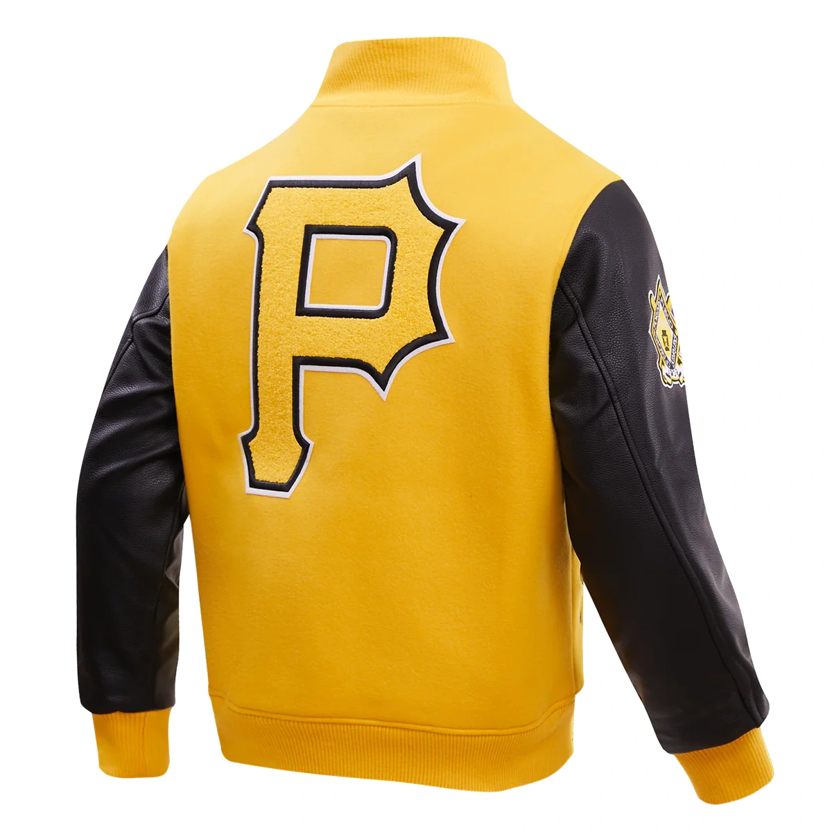 Pittsburgh Pirates Hometown Wool & Leather Varsity Jacket - Image 3