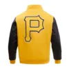 Pittsburgh Pirates Hometown Wool & Leather Varsity Jacket - Image 4