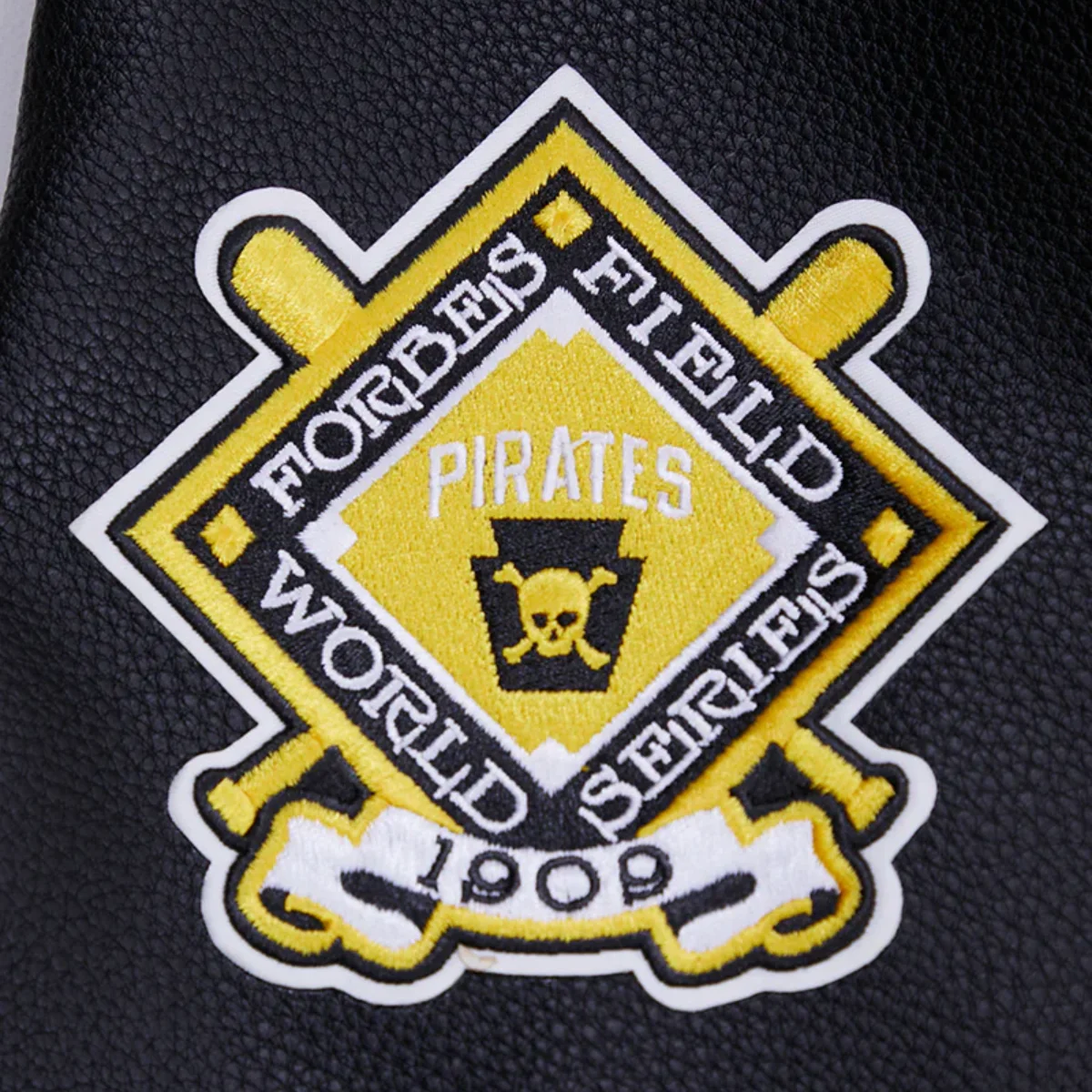 Pittsburgh Pirates Hometown Wool & Leather Varsity Jacket - Image 7