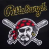 Pittsburgh Pirates Mashup Logo Wool & Leather Varsity Jacket - Image 6