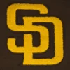 San Diego Padres Script Tail Wool & Leather Varsity Jacket - Image 5