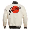 San Francisco Giants Retro Classic Satin Varsity Jacket - Image 4