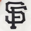 San Francisco Giants Script Tail White Satin Varsity Jacket - Image 6