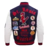 St. Louis Cardinals Logo Pro Standard Old English Varsity Jacket - Image 4