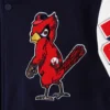 St. Louis Cardinals Pro Standard MashUp Logo Varsity Jacket - Image 3