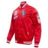 St. Louis Cardinals Pro Standard Retro Classic Red Satin Varsity Jacket