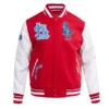 St. Louis Cardinals Pro Standard Retro Classic Red & White Varsity Jacket - Image 2