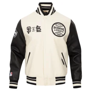 Alternative view of St. Louis Cardinals Pro Standard Retro Classic Varsity Jacket