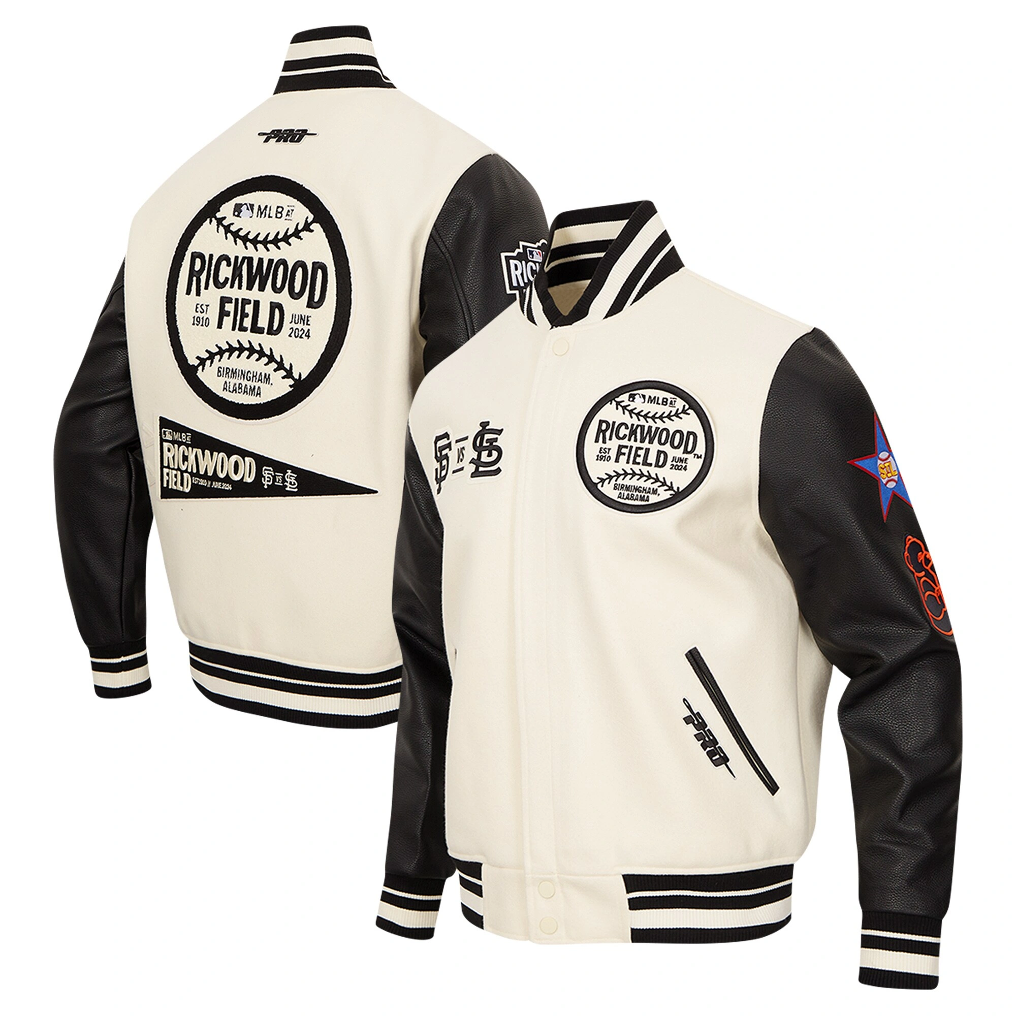 St. Louis Cardinals Pro Standard Retro Classic Varsity Jacket - Image 5