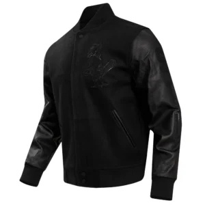St. Louis Cardinals Pro Standard Triple Black Varsity Jacket