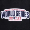 Women's San Francisco Giants Mashup Wool & Leather Varsity Jacket - Image 6