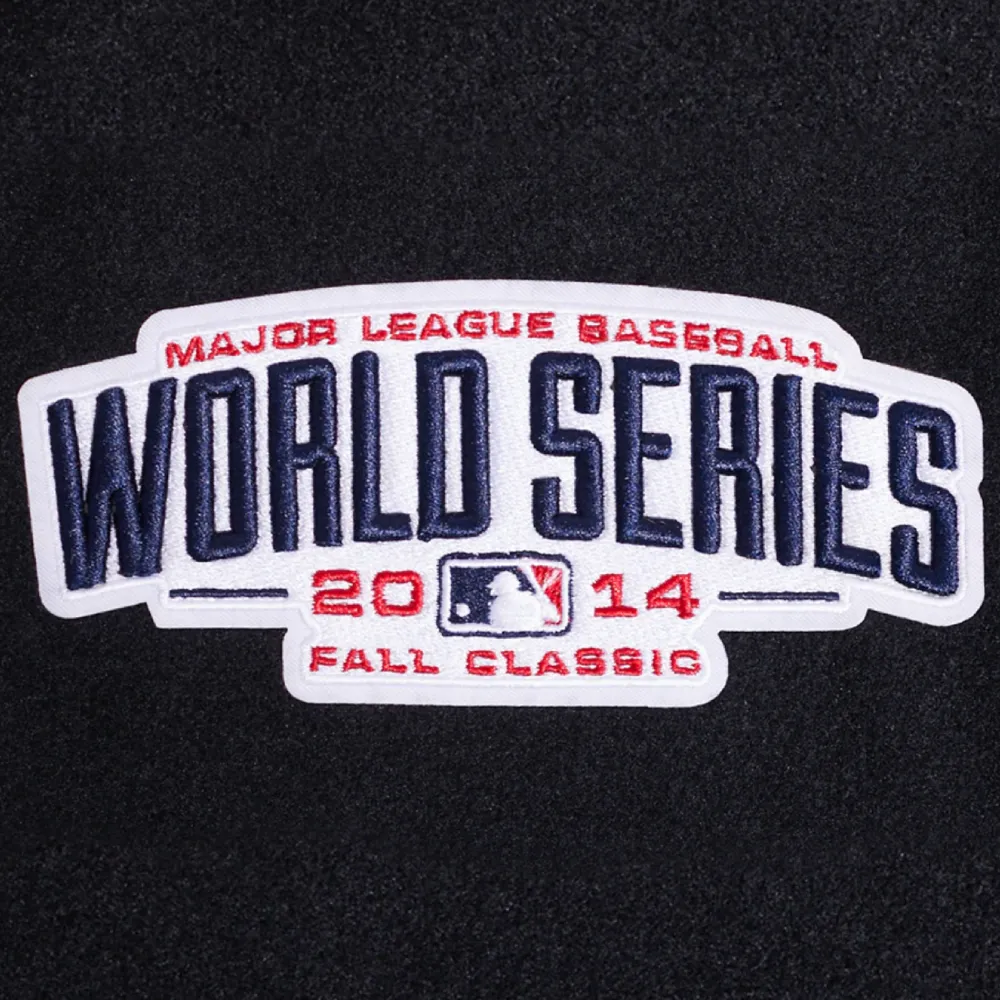 Women's San Francisco Giants Mashup Wool & Leather Varsity Jacket - Image 6