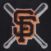 Women's San Francisco Giants Mashup Wool & Leather Varsity Jacket - Image 5