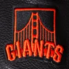 Women's San Francisco Giants Mashup Wool & Leather Varsity Jacket - Image 7