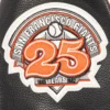 Women's San Francisco Giants Retro Classic White & Black Varsity Jacket - Image 8