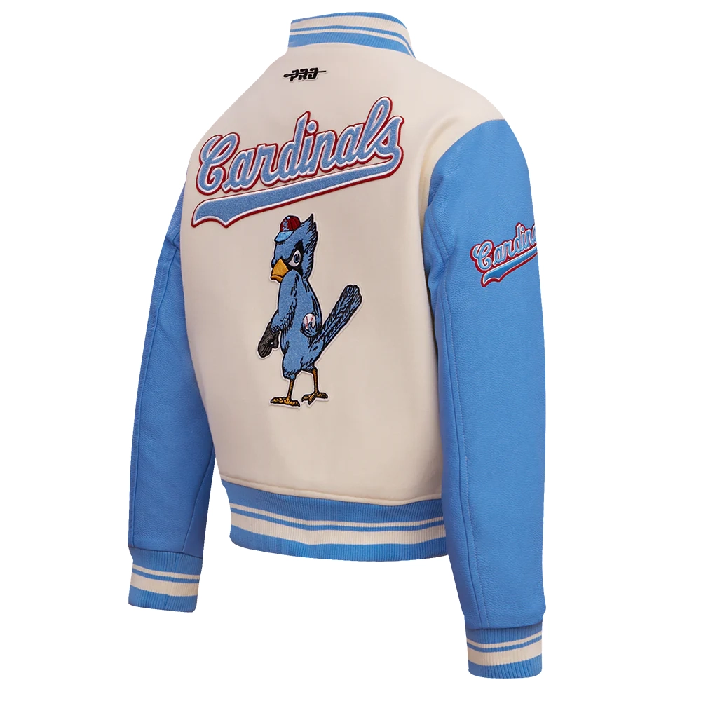 Women's St. Louis Cardinals Pro Standard Retro Classic Varsity Jacket - Image 3