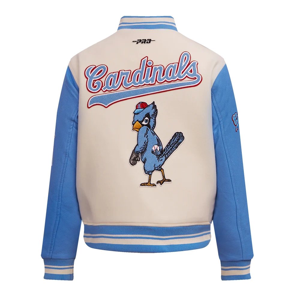 Women's St. Louis Cardinals Pro Standard Retro Classic Varsity Jacket - Image 4