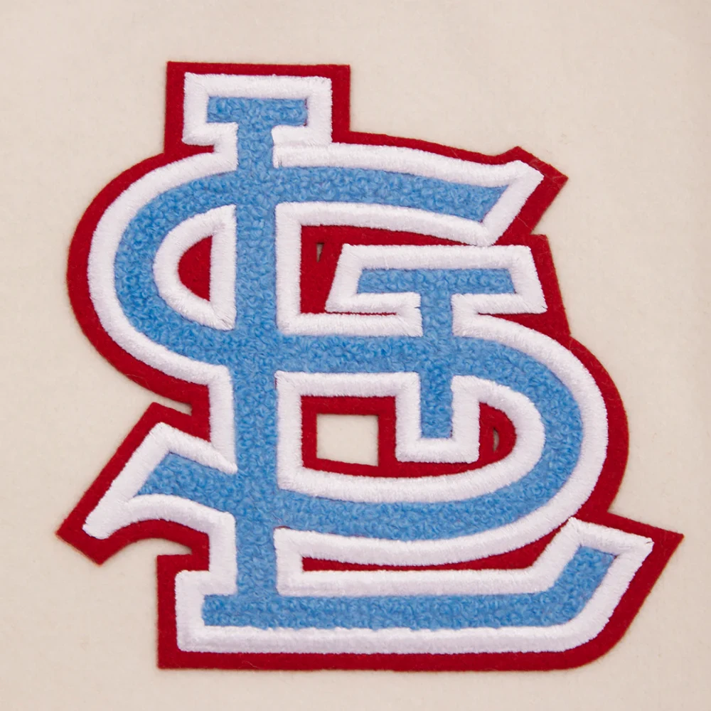 Women's St. Louis Cardinals Pro Standard Retro Classic Varsity Jacket - Image 6