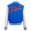 Women's St. Louis Cardinals Pro Standard Script Tail Varsity Jacket - Image 4