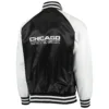 Chicago White Sox Starter The Lead Off Hitter Full-Snap Satin Varsity Jacket - Image 2