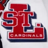 St. Louis Cardinals Logo Pro Standard Old English Varsity Jacket - Image 6