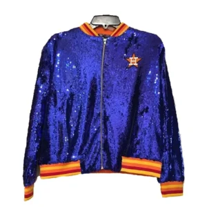houston astros sequin jacket