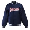 Belmont Bruins Men's A-Game Varsity Jacket - Image 4