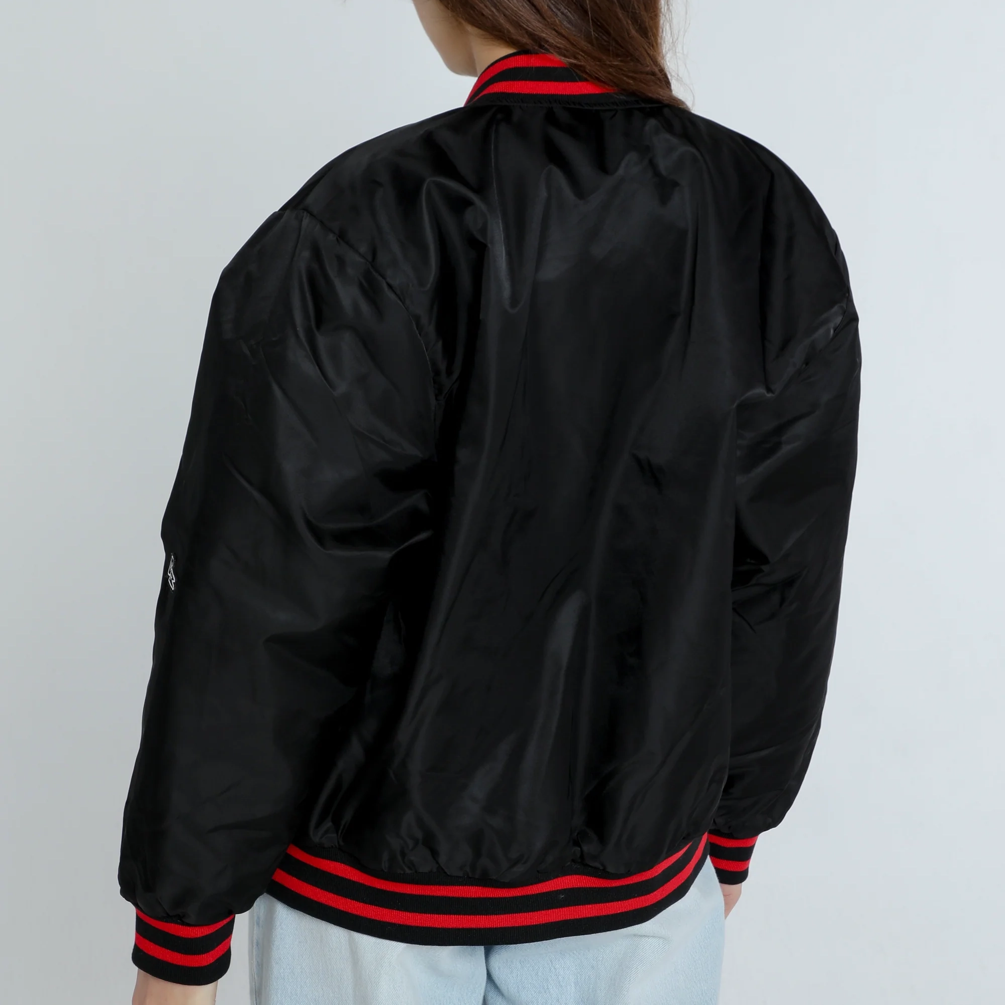 Cornell Big Red Women's A-Game Varsity Jacket - Image 3