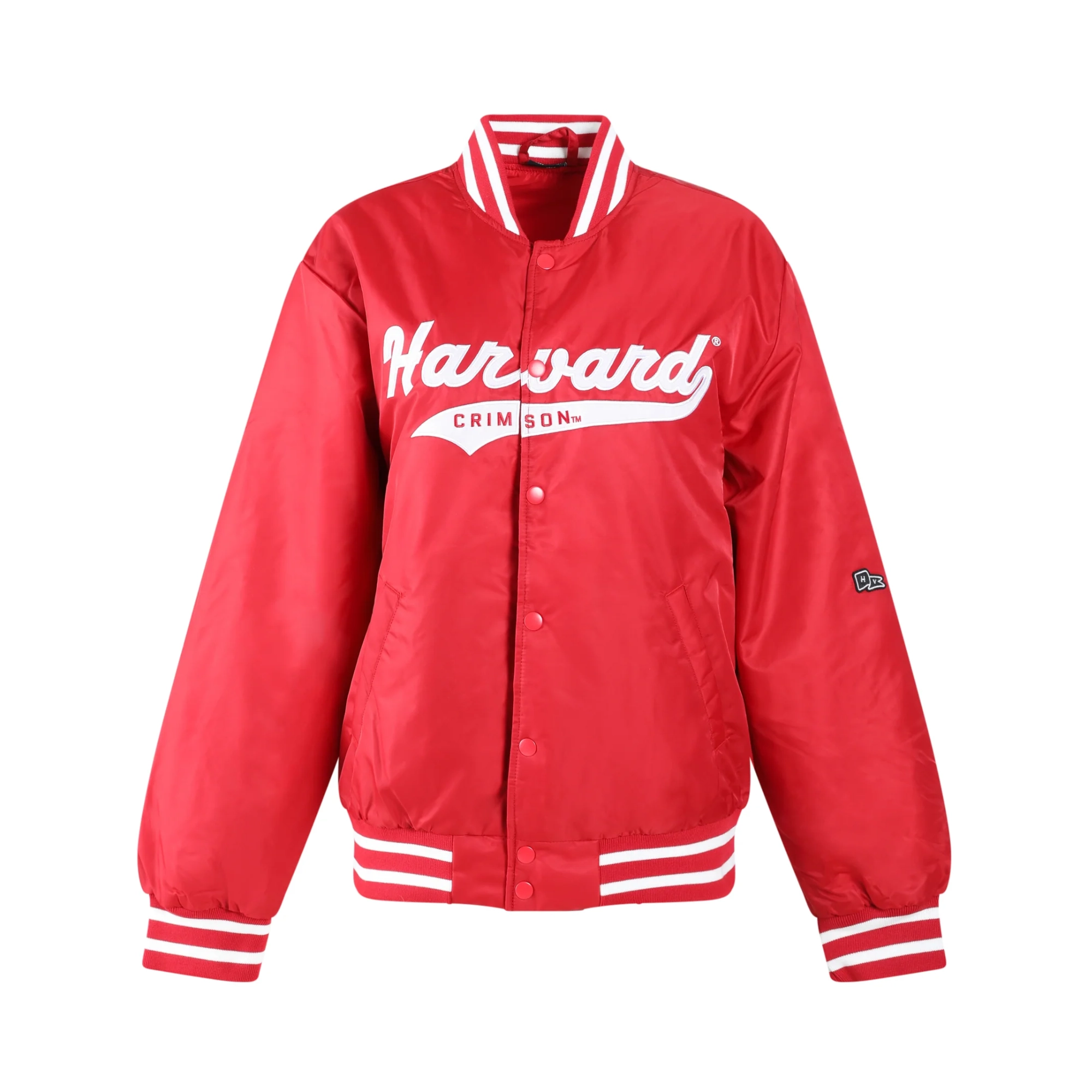 Harvard Crimson Men's A-Game Varsity Jacket - Image 4