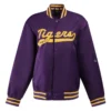 LSU Tigers Women's A-Game Varsity Jacket - Image 5