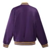 LSU Tigers Women's A-Game Varsity Jacket - Image 6