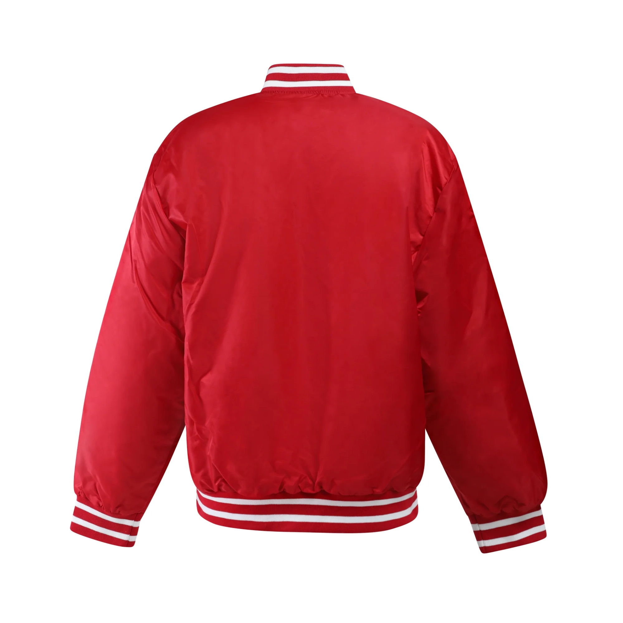 Arkansas Razorbacks Men's A-Game Varsity Jacket - Image 4