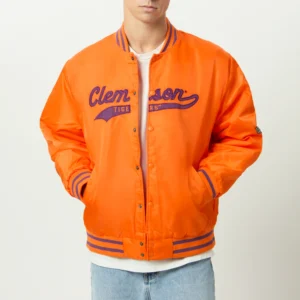 Clemson Tigers Men's A-Game Varsity Jacket
