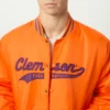 Clemson Tigers Men's A-Game Varsity Jacket - Image 3