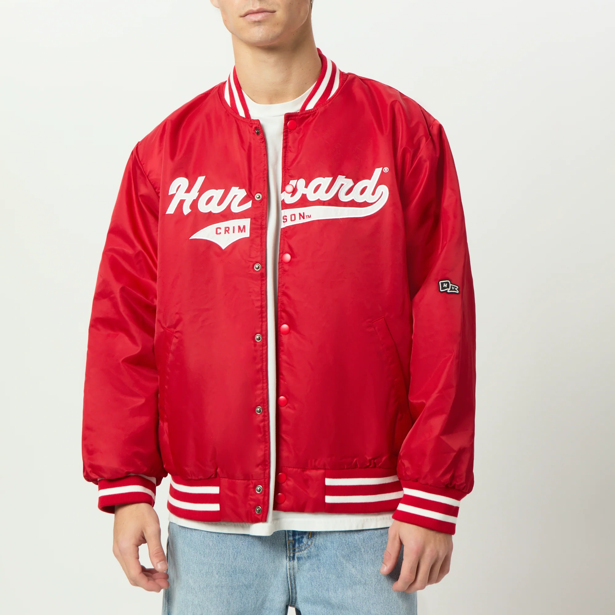 Harvard Crimson Men's A-Game Varsity Jacket