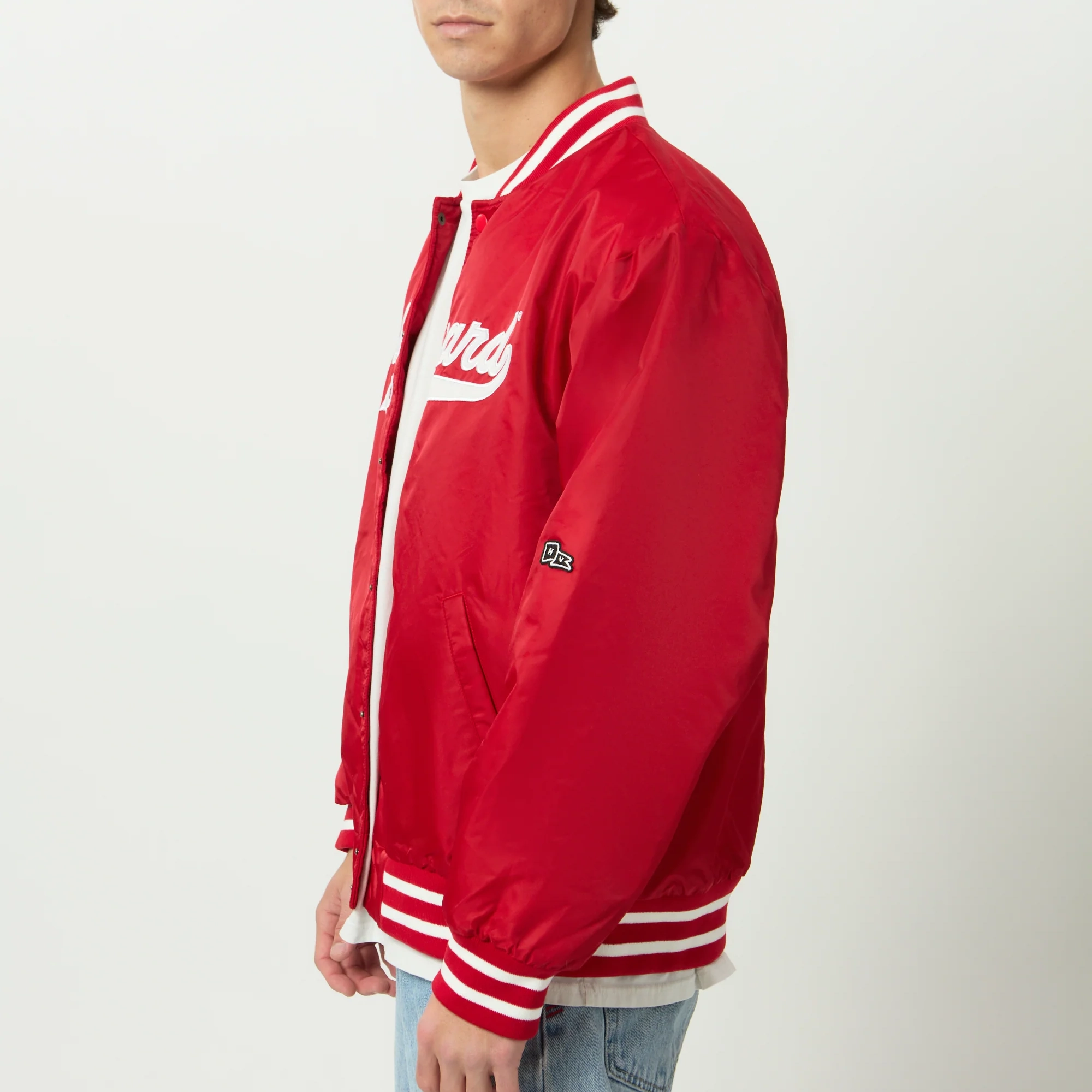 Harvard Crimson Men's A-Game Varsity Jacket - Image 2