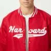 Harvard Crimson Men's A-Game Varsity Jacket - Image 6