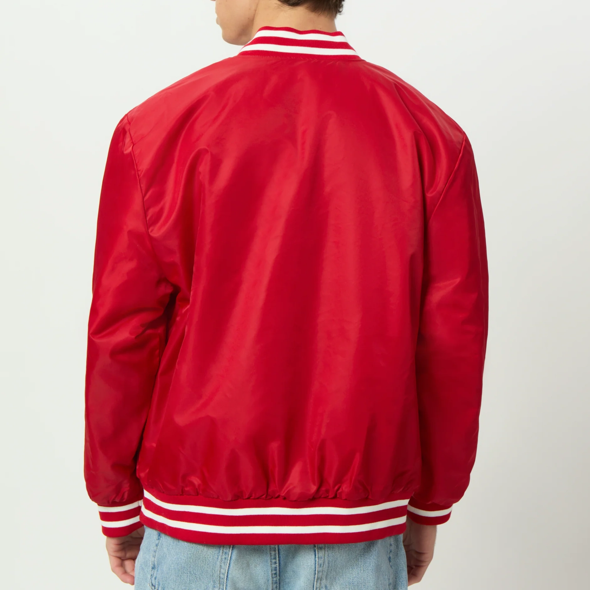 Harvard Crimson Men's A-Game Varsity Jacket - Image 3