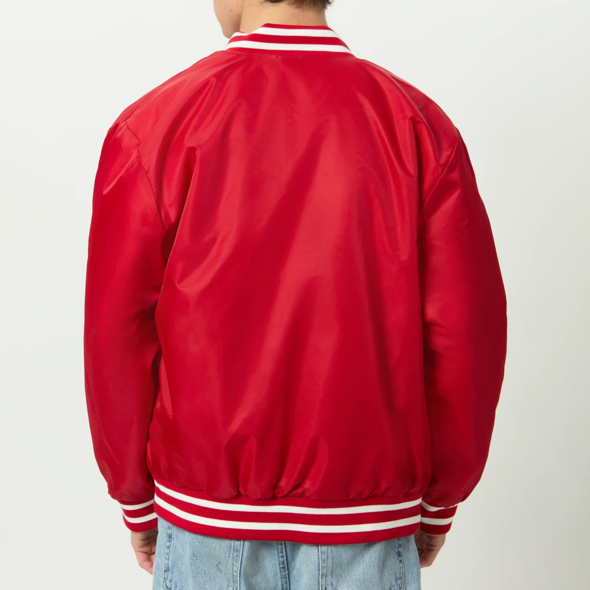 Indiana Hoosiers Men's A-Game Varsity Jacket - Image 3