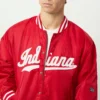 Indiana Hoosiers Men's A-Game Varsity Jacket - Image 6