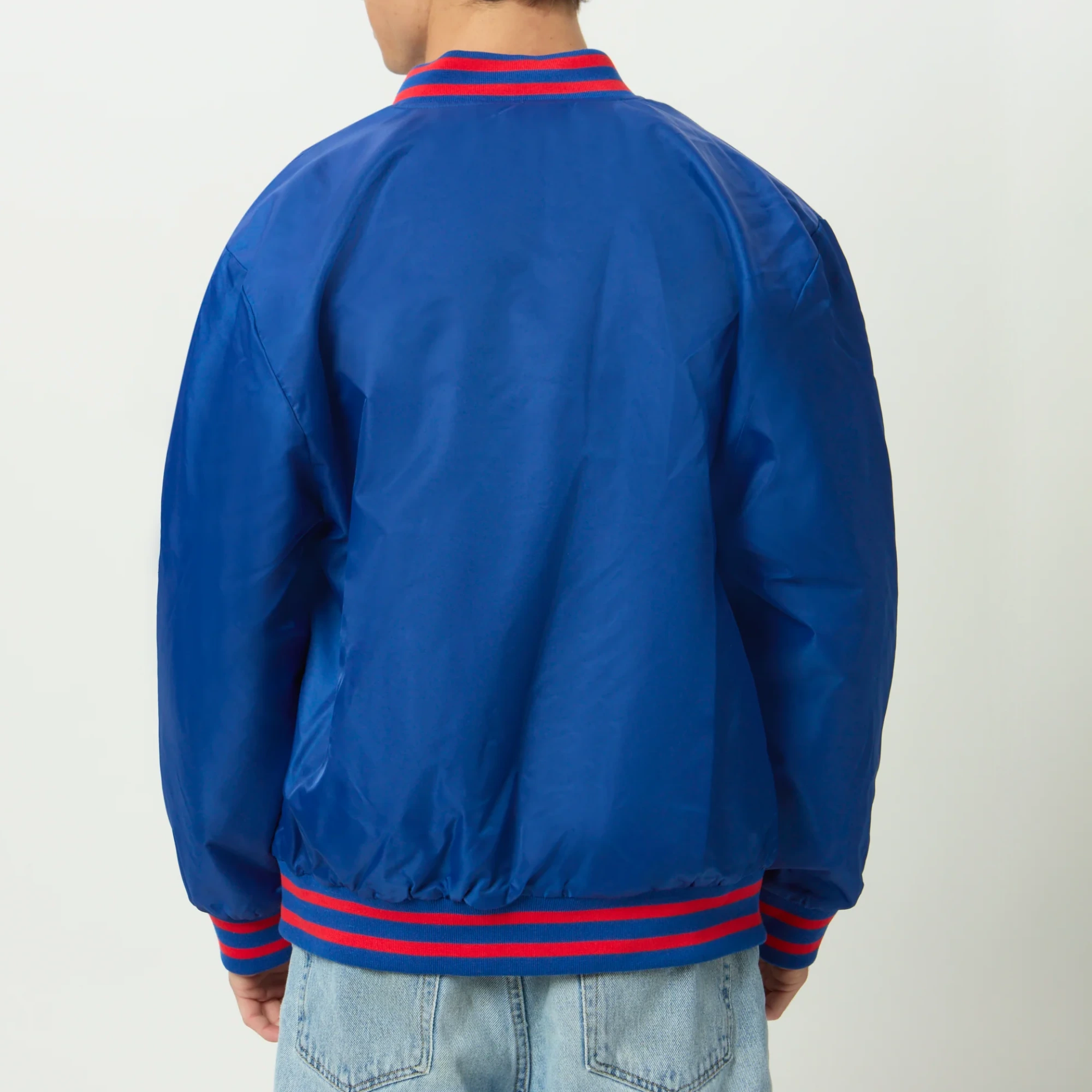 Kansas Jayhawks Men's A-Game Varsity Jacket - Image 3