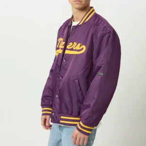Alternative view of LSU Tigers Men's A-Game Varsity Jacket