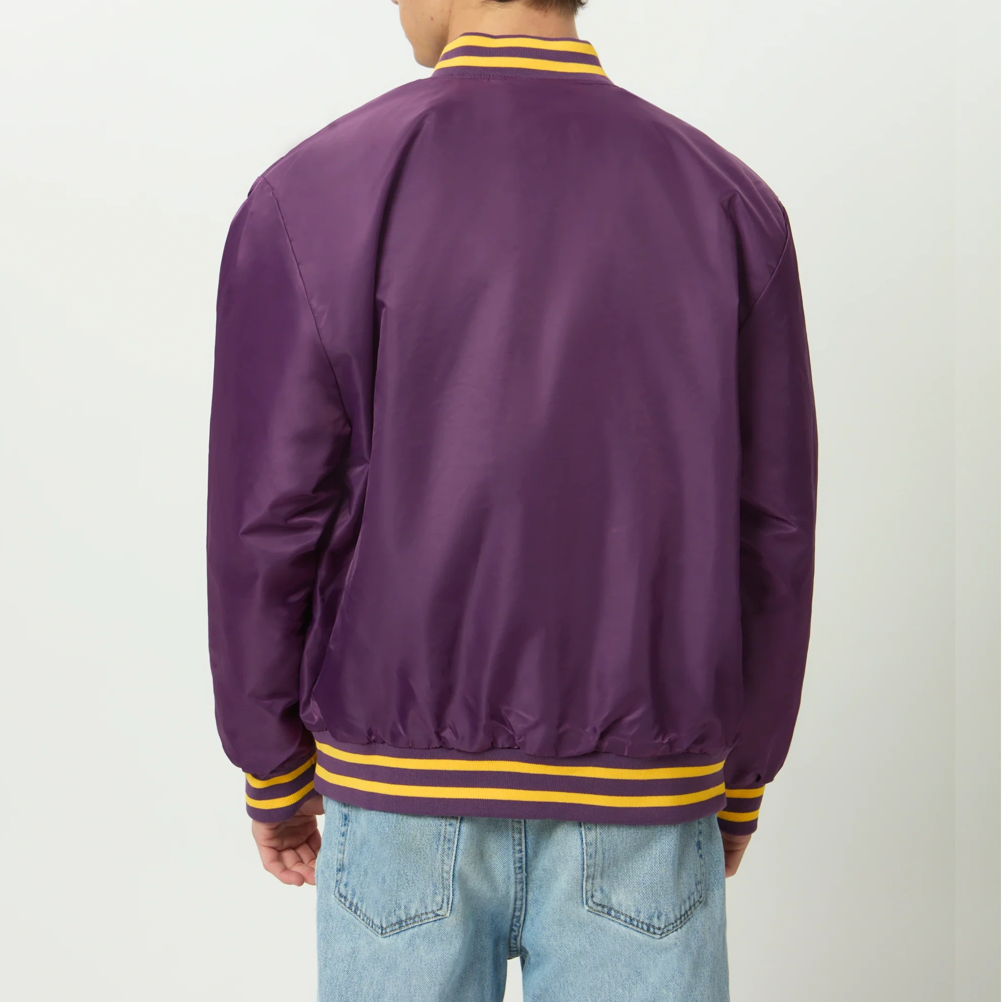 LSU Tigers Men's A-Game Varsity Jacket - Image 3