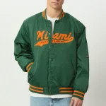 Miami Hurricanes Men's A-Game Varsity Jacket