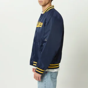 Alternative view of Michigan Wolverines Men's A-Game Navy Jacket