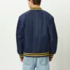 Michigan Wolverines Men's A-Game Navy Jacket - Image 3